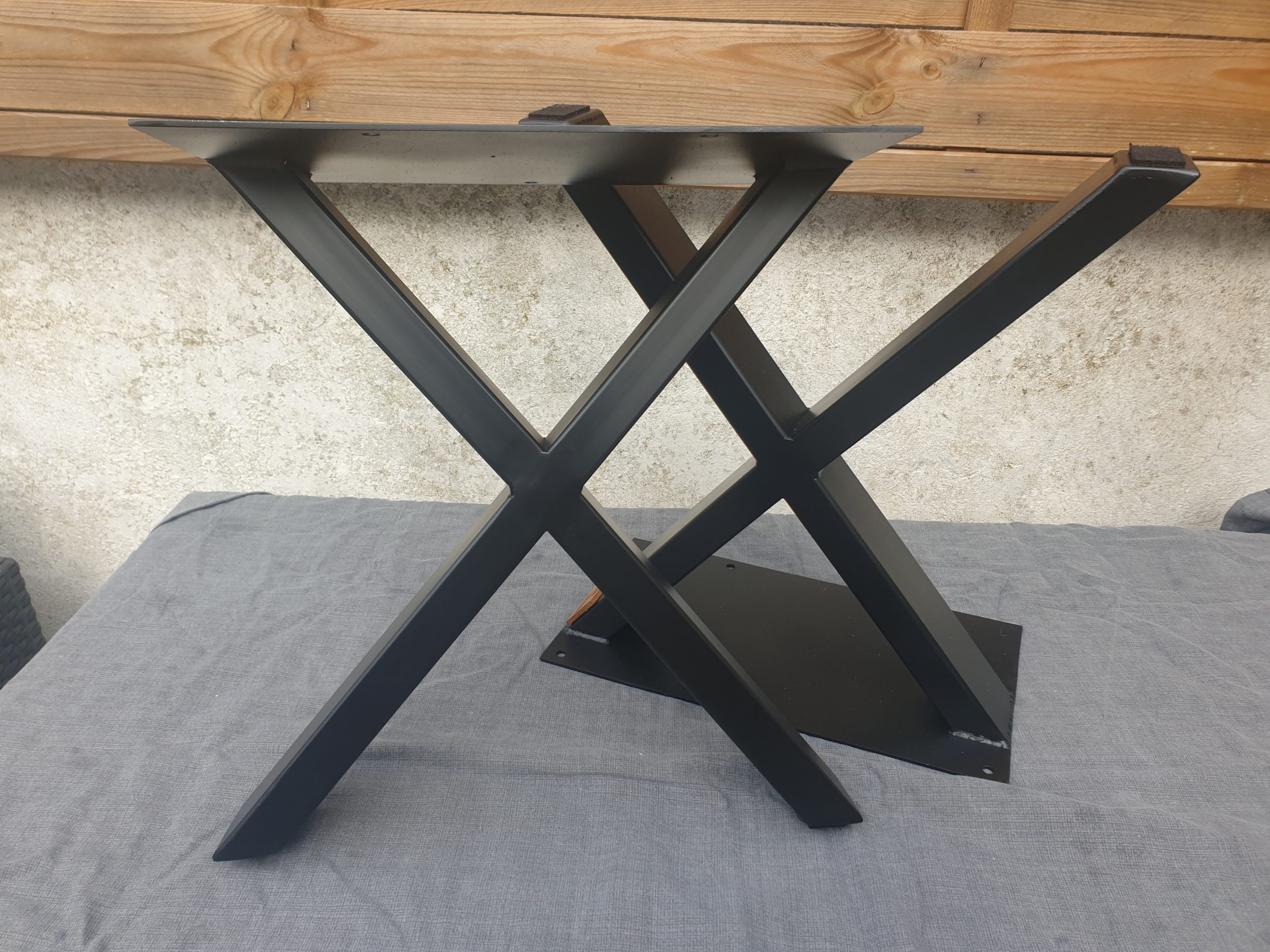 piétement table basse